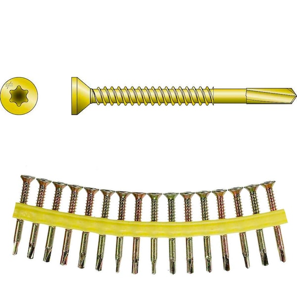 Quikdrive No. 8 x 1-15/16in Subfloor-to-Steel Pilot Pt. Screw PPHD11516S0818 - main